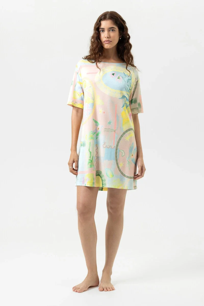 Bigshirt Serie Mystic Voyage Kleur Breezy Blue 1230127 MEY