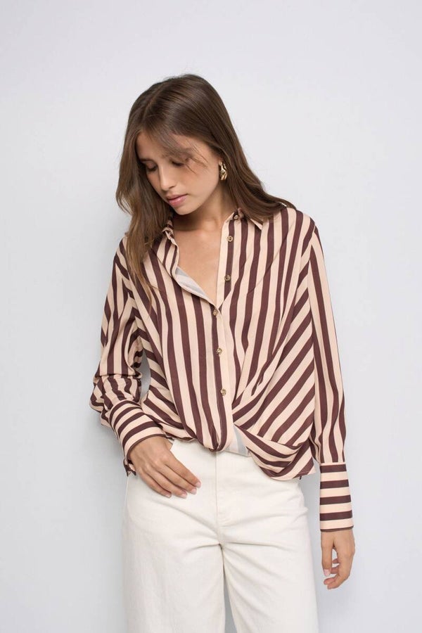 STRIPED SHIRT 21011763930 SALSA JEANS