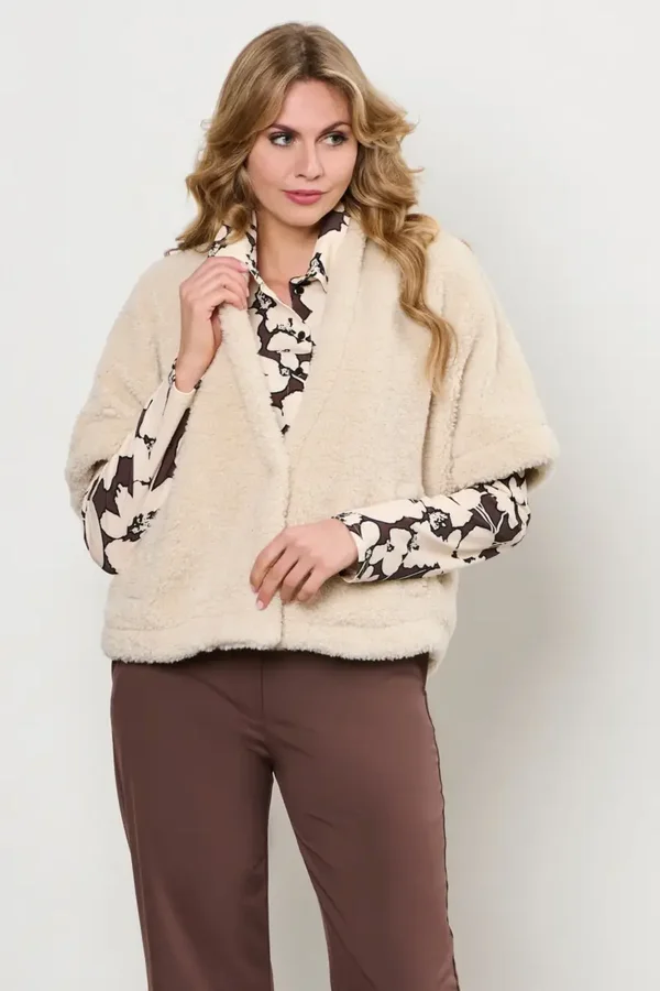 Vest Carly Beige GL113 &CO WOMAN