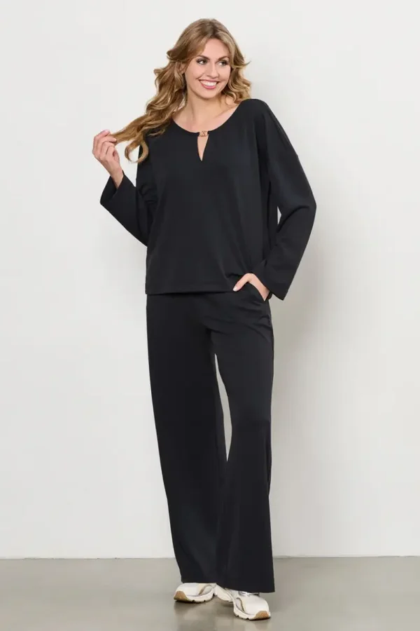 Broek Dawn Black PA381 &CO WOMAN