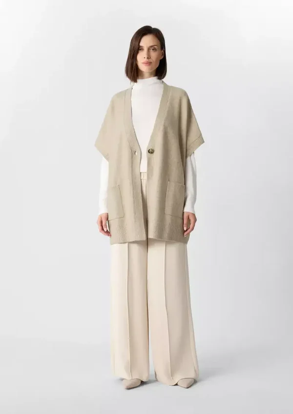 Poncho cape with button fastening 2170991 COMMA
