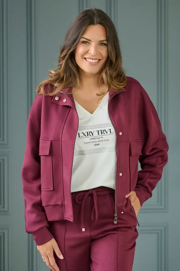Jacket Jacky Bordeaux 255 ZOSO