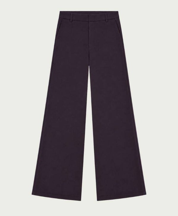 26-032 Trouser Julie Dark Grape ELVIRA