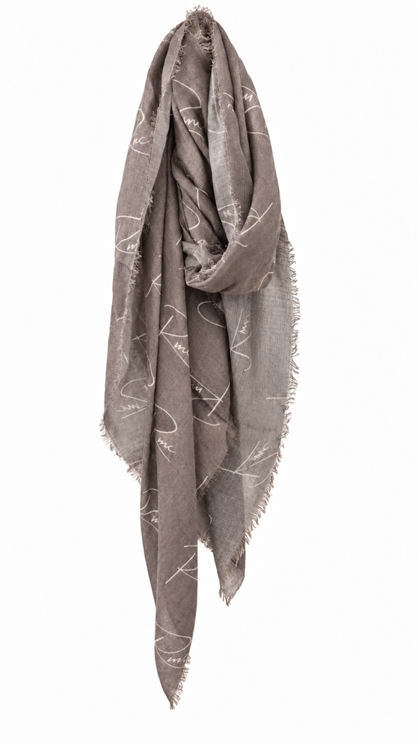Sjaal taupe RMC