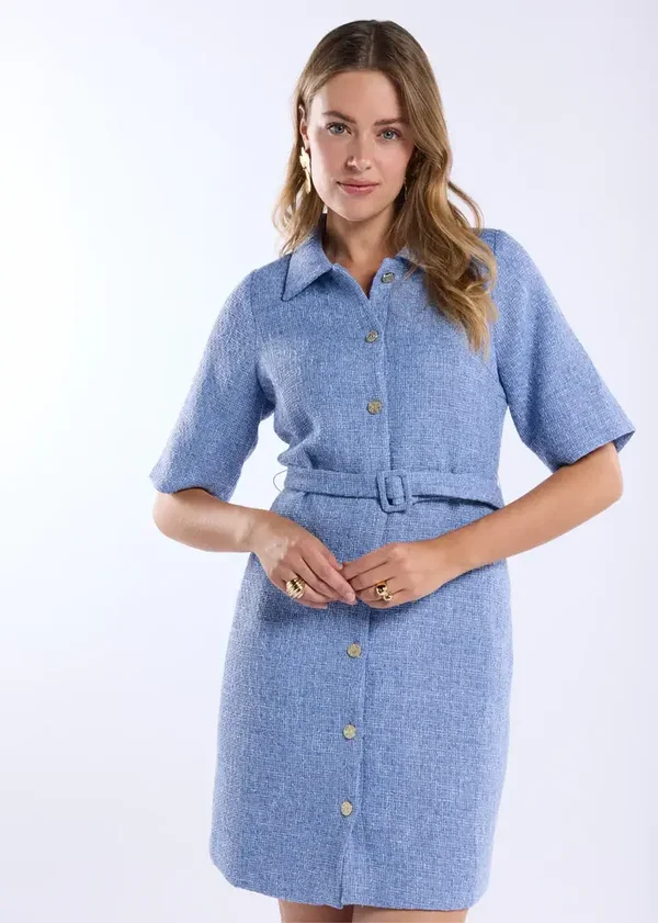 Dean Dress Provence blue FREEBIRD
