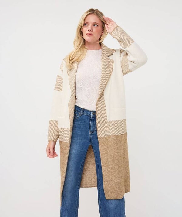 Cardigan stripes REF. F26.18510 Eqsualo