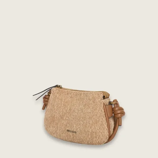 Herringbone crossover ( cognac kleurige ) Bulaggi