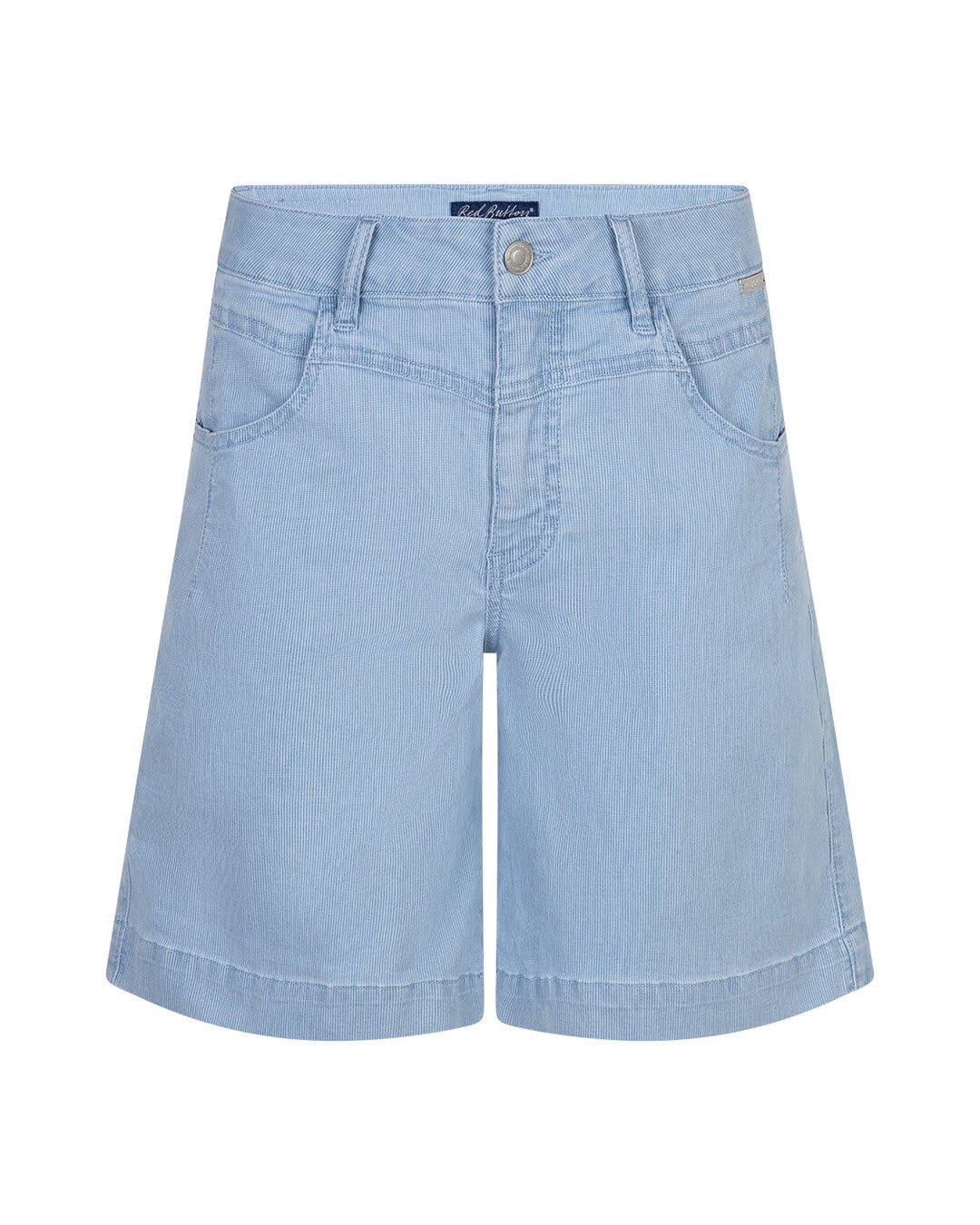 Kate Short Fancy Chambray bleachblue RED BUTTON