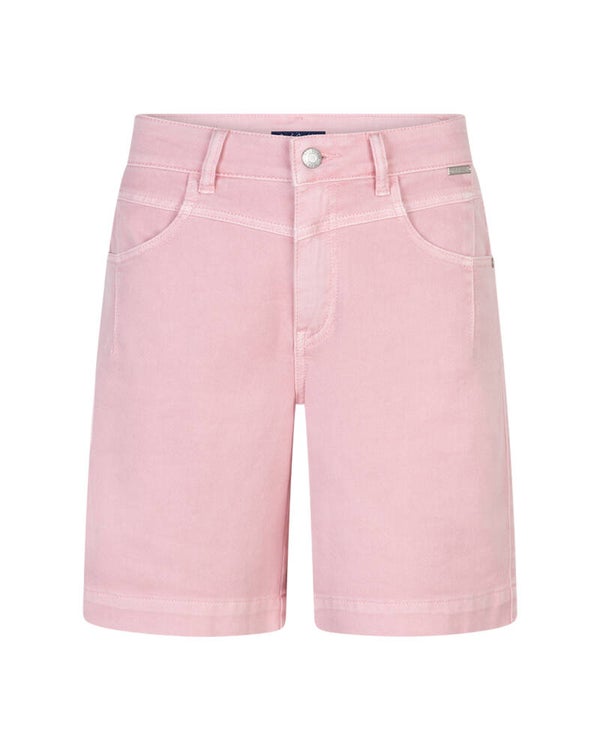 Kate Short Colour satin rose RED BUTTON