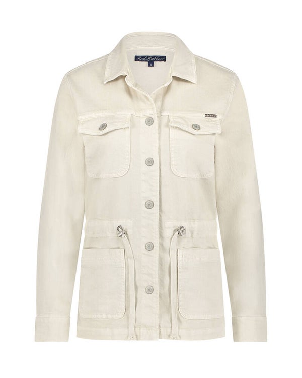 Robie Jacket colour pearl red button