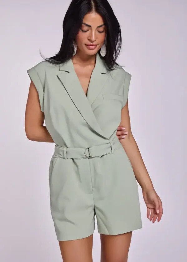 Jackline Sleeveless Jumpsuit - Sage Green FREEBIRD