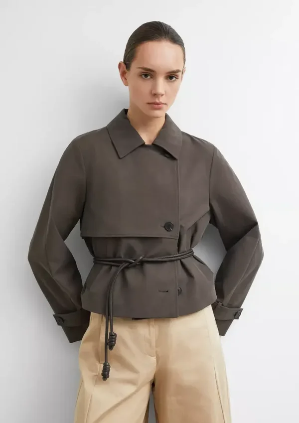 Lyocell-blend trench coat 2183300