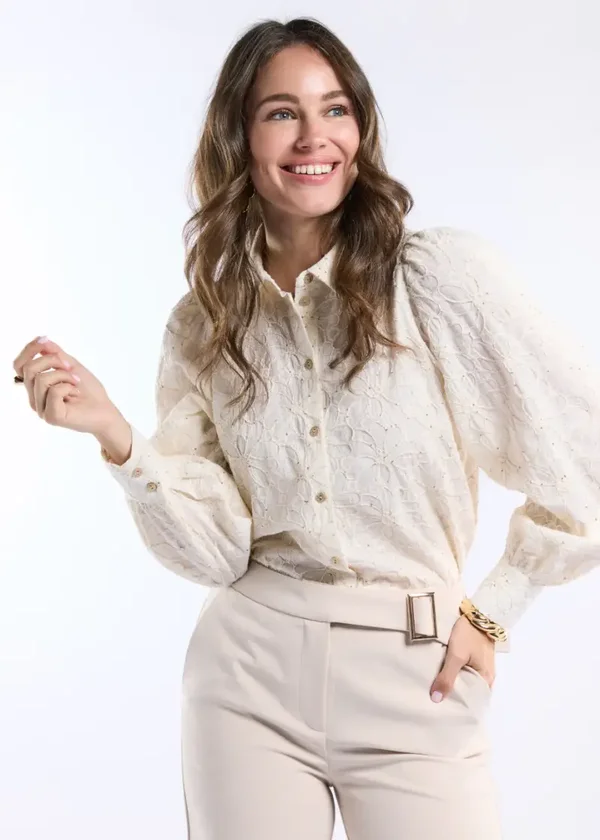 Benda Blouse Wit FREEBIRD