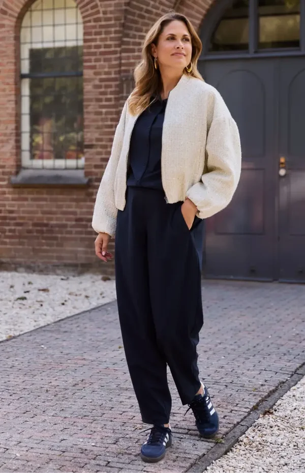 Broek Sascha Navy ZOSO