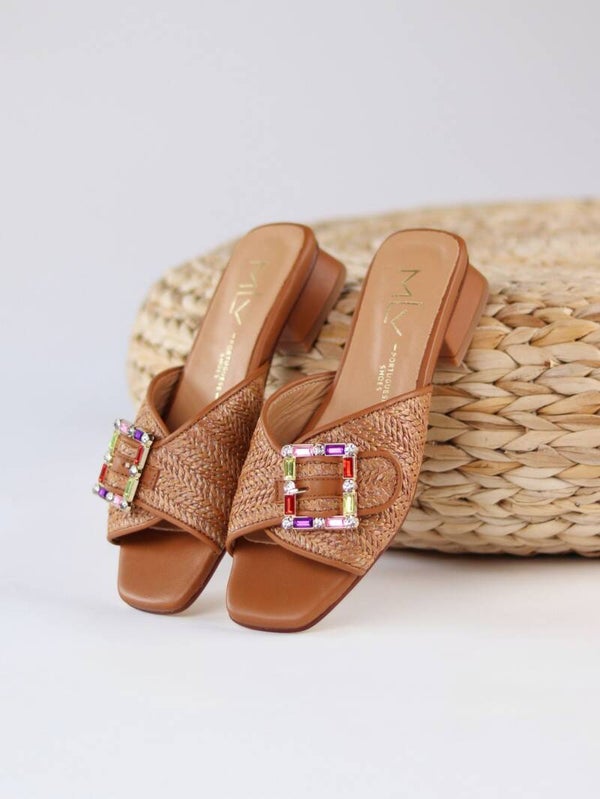 Camel Flat Slidders Carol 73 MLV SHOES