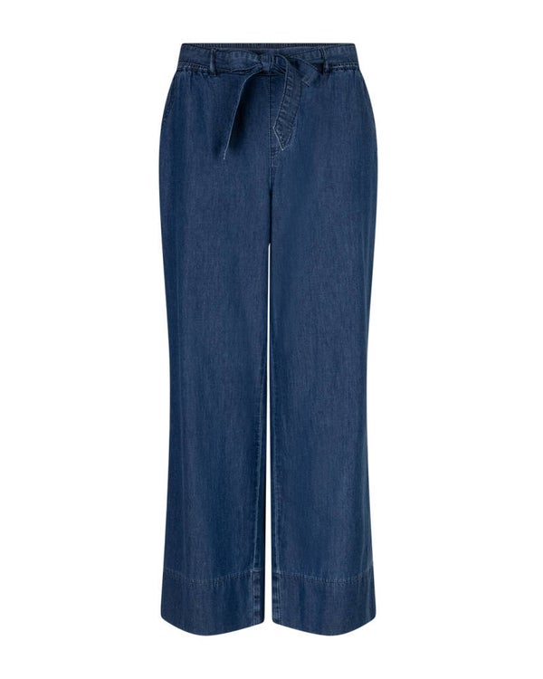 Conny Palazzo Denim rinse RED BUTTON