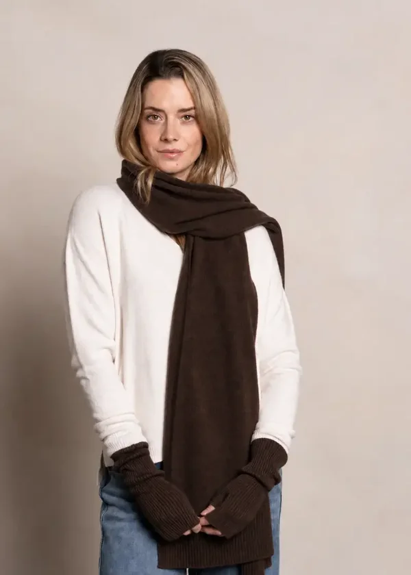 Magrit Sjaal - Cacao SIMPLE