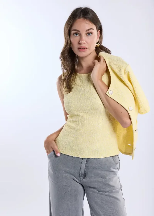 Thalassa Top Butter Yellow FREEBIRD