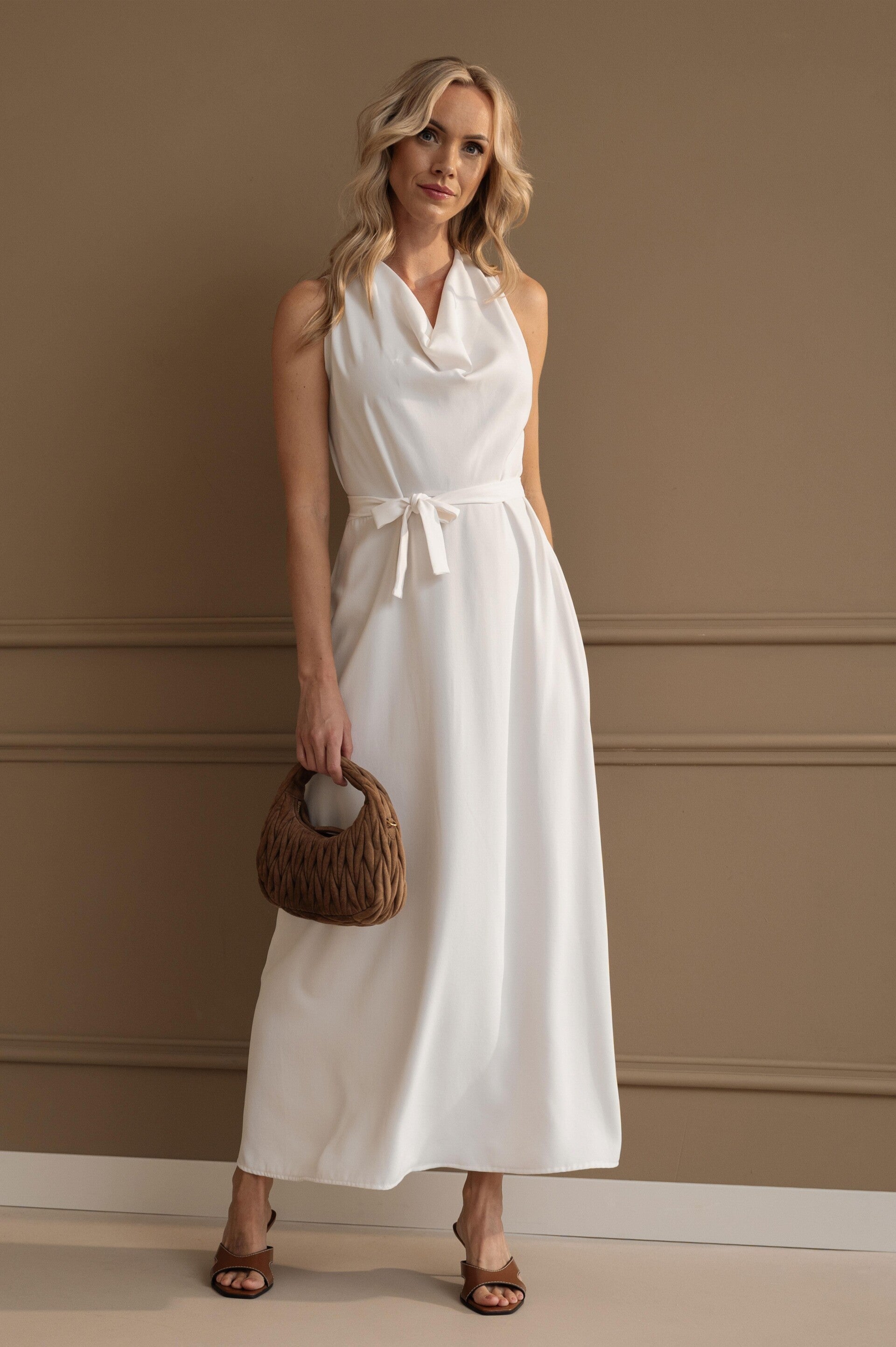 Jurk JULA Off white Sophia Perla
