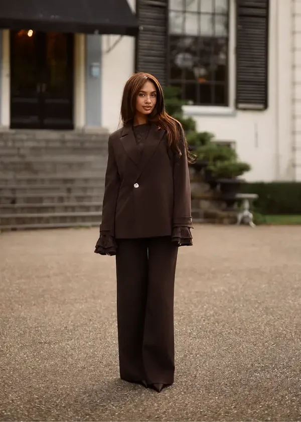 Lidia Blazer - Dark Chocolate FREEBIRD