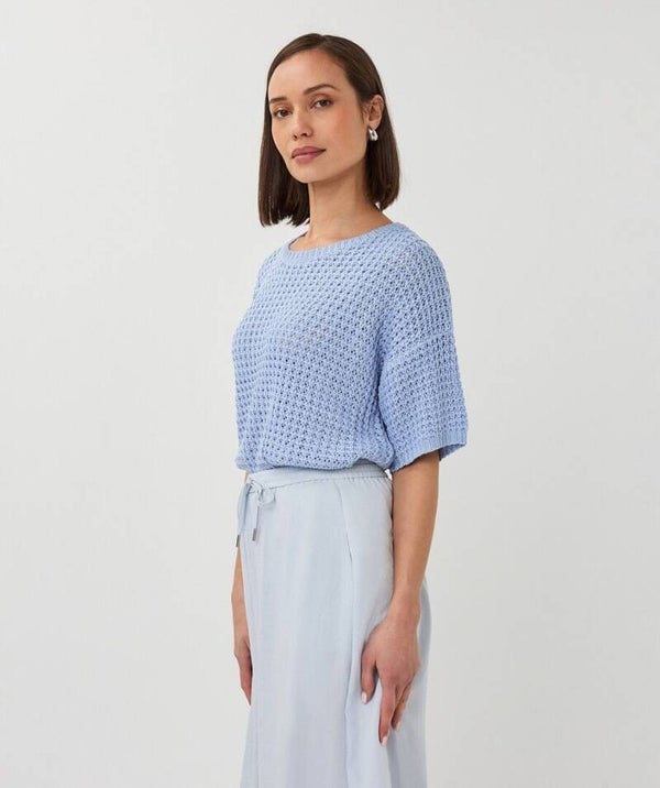 Sweater open knit SP26.02036 ESQUALO