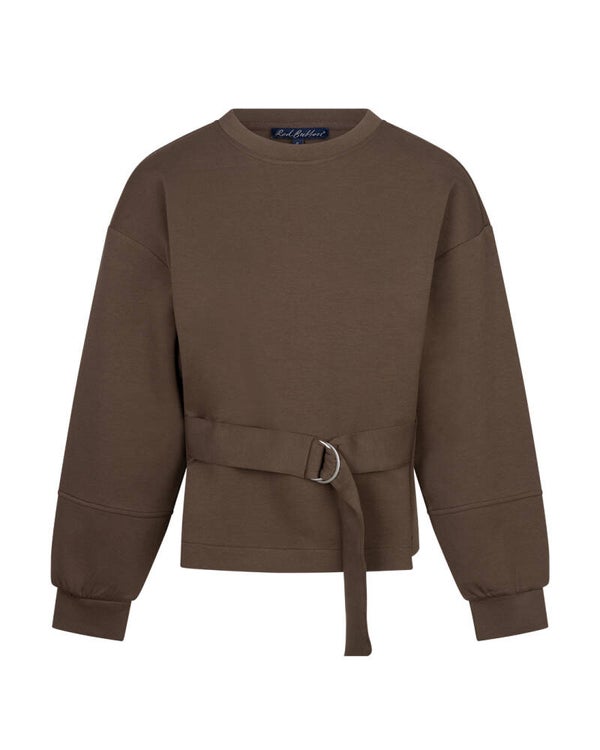 Shakira top & belt scuba mud SRB4996 RED BUTTON