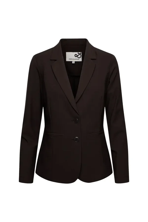Travel Blazer Phileine Dark Chocolate BZ110-2 &CO WOMAN