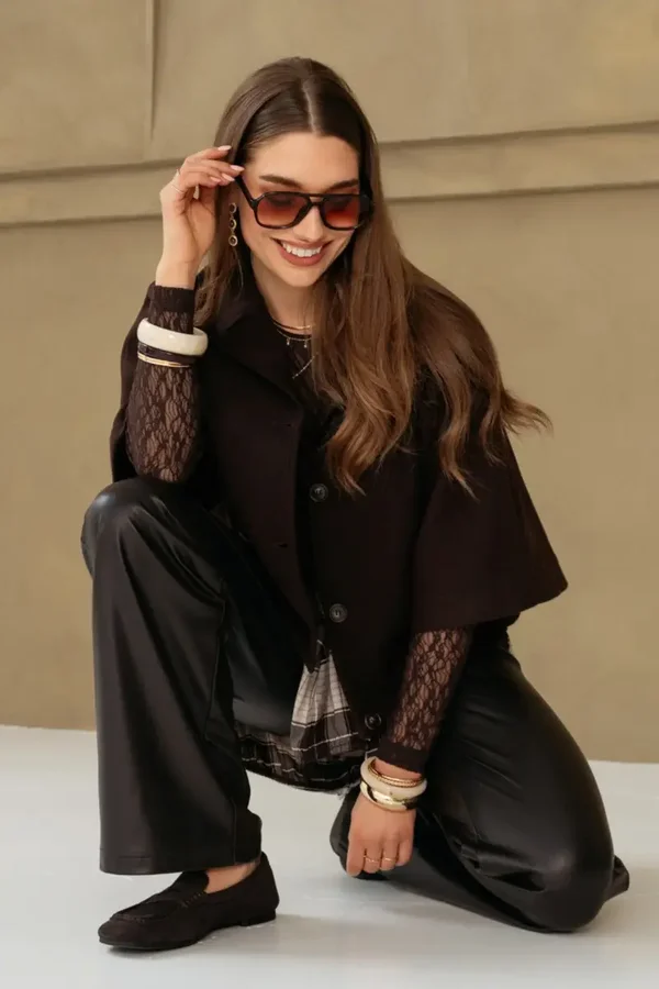 Jacket Carolina Dark Chocolate JA164 &CO WOMAN