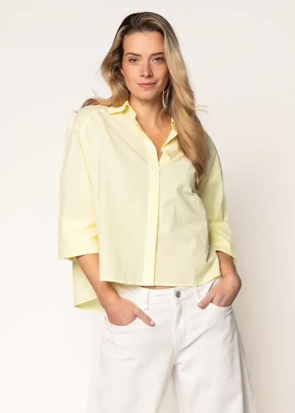 Zia Blouse Pastel Yellow SIMPLE