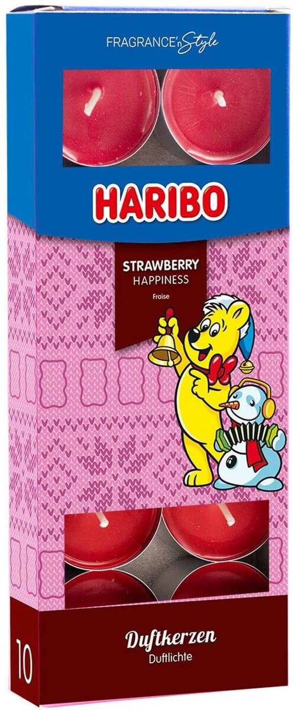 Strawberry Happiness theelichten (set 10) - Haribo