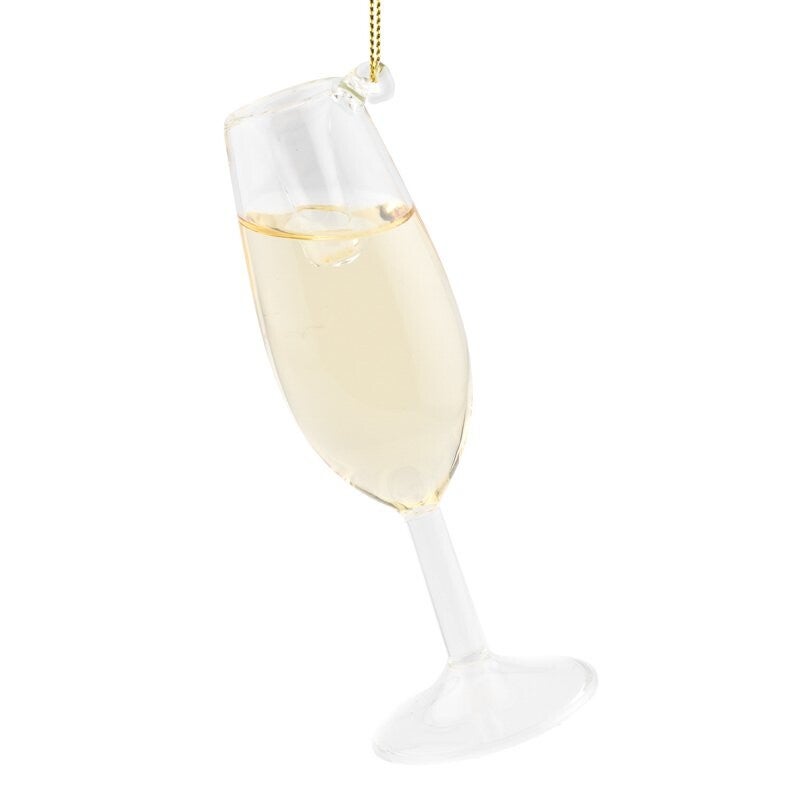 Kerstbal champagne