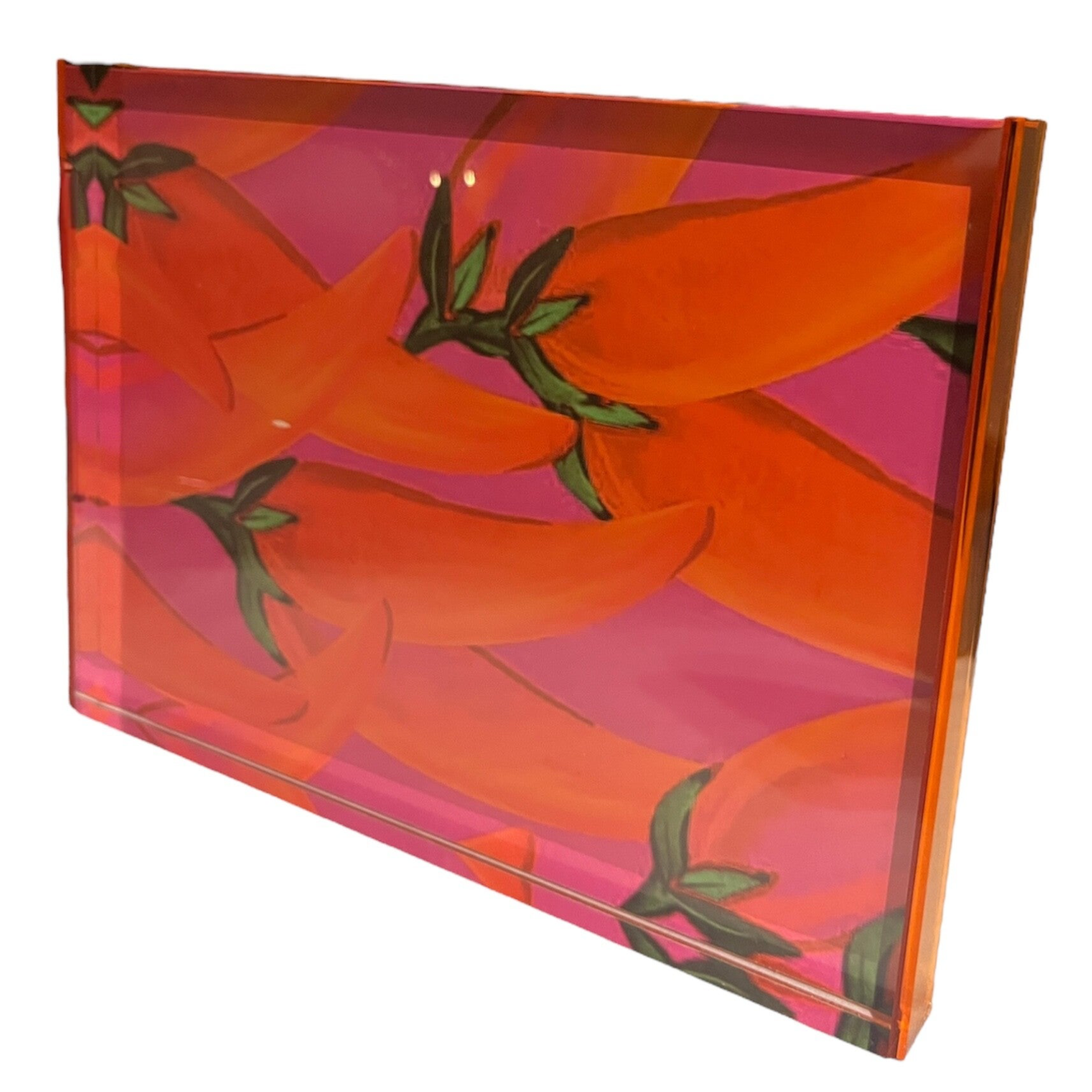 Fotolijst 15x20cm oranje