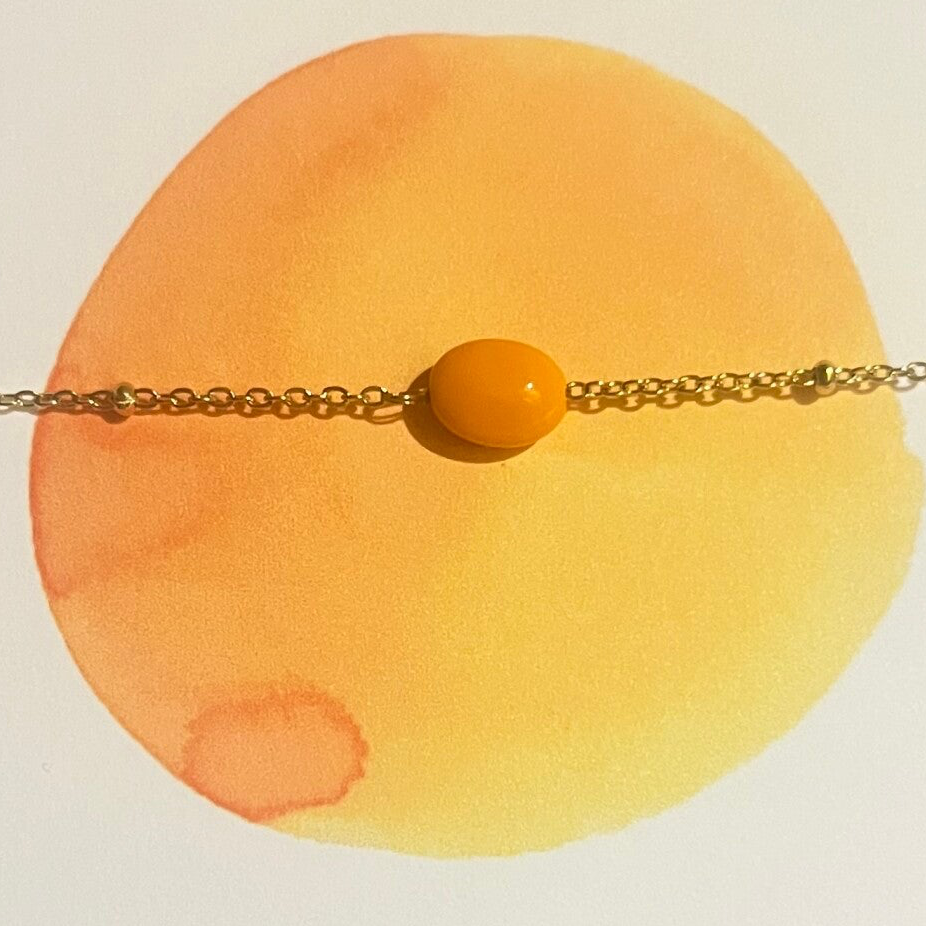 ARMBAND ORANJE - YOU ARE GOLDEN