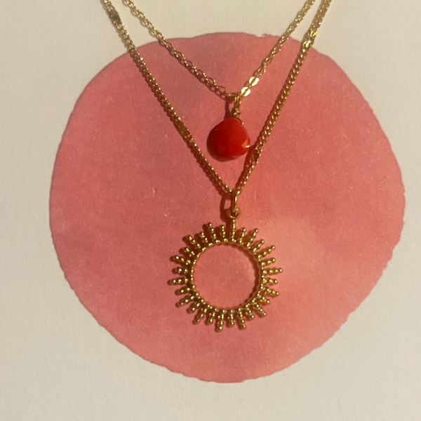 KETTING ZON ORANJE – YOU ARE BEAUTIFUL