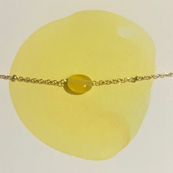 ARMBAND GEEL - A LITTLE JOY