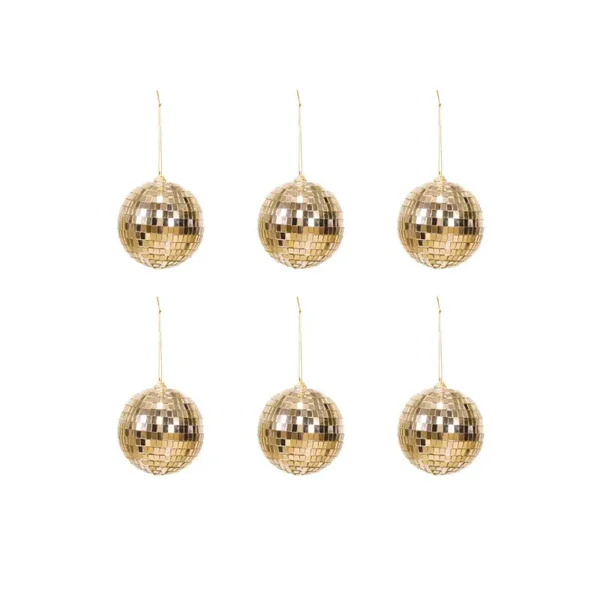 Set 6 - Disco - 6x6x6cm Rose