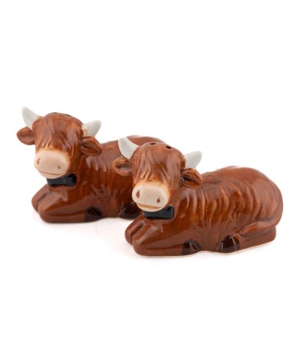 Peper en zoutstel highland cow