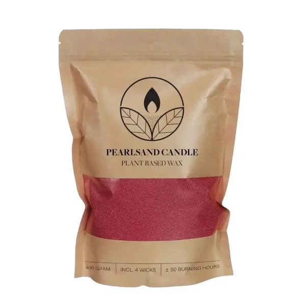 Pearlsand Candle kaarsenzand 400 gram inclusief 4 lonten