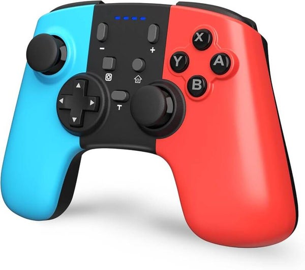 Gaaqii Mando Pro Switch Inalámbrico Compatible con Switch/Lite/OLED/PC, Gyro Axis/Dual Vibración/Wake Up/Turbo Función y Captura de Pantalla