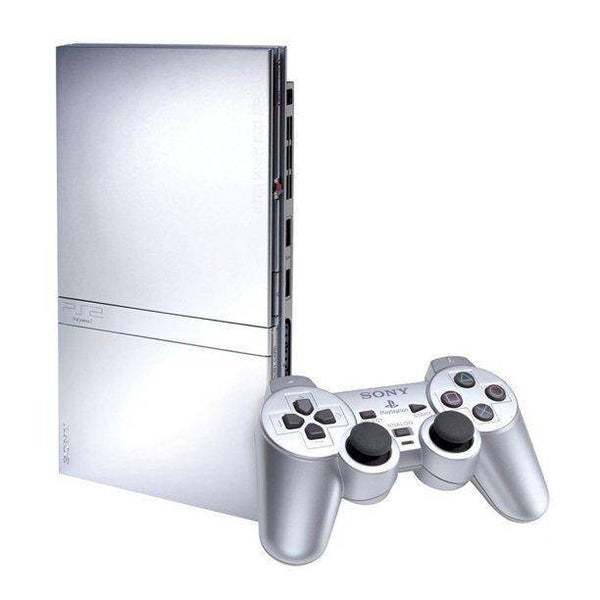 Playstation 2 Slim plateada