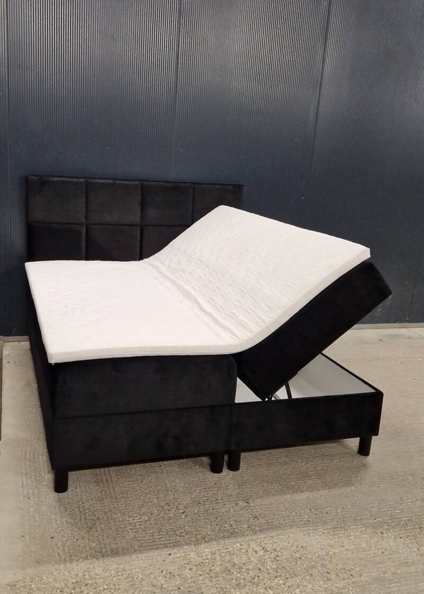 Boxspring set Luna - Opbergfunctie 180x200