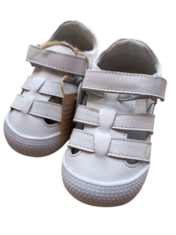 Sandalias respetuosa blanco