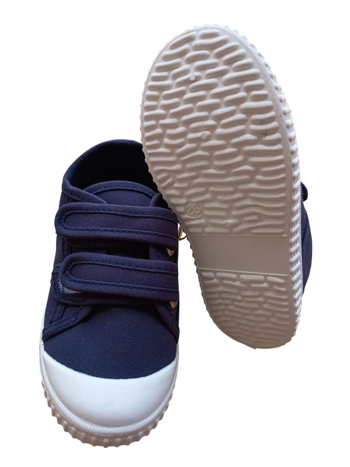 Zapatillas lona azul marino
