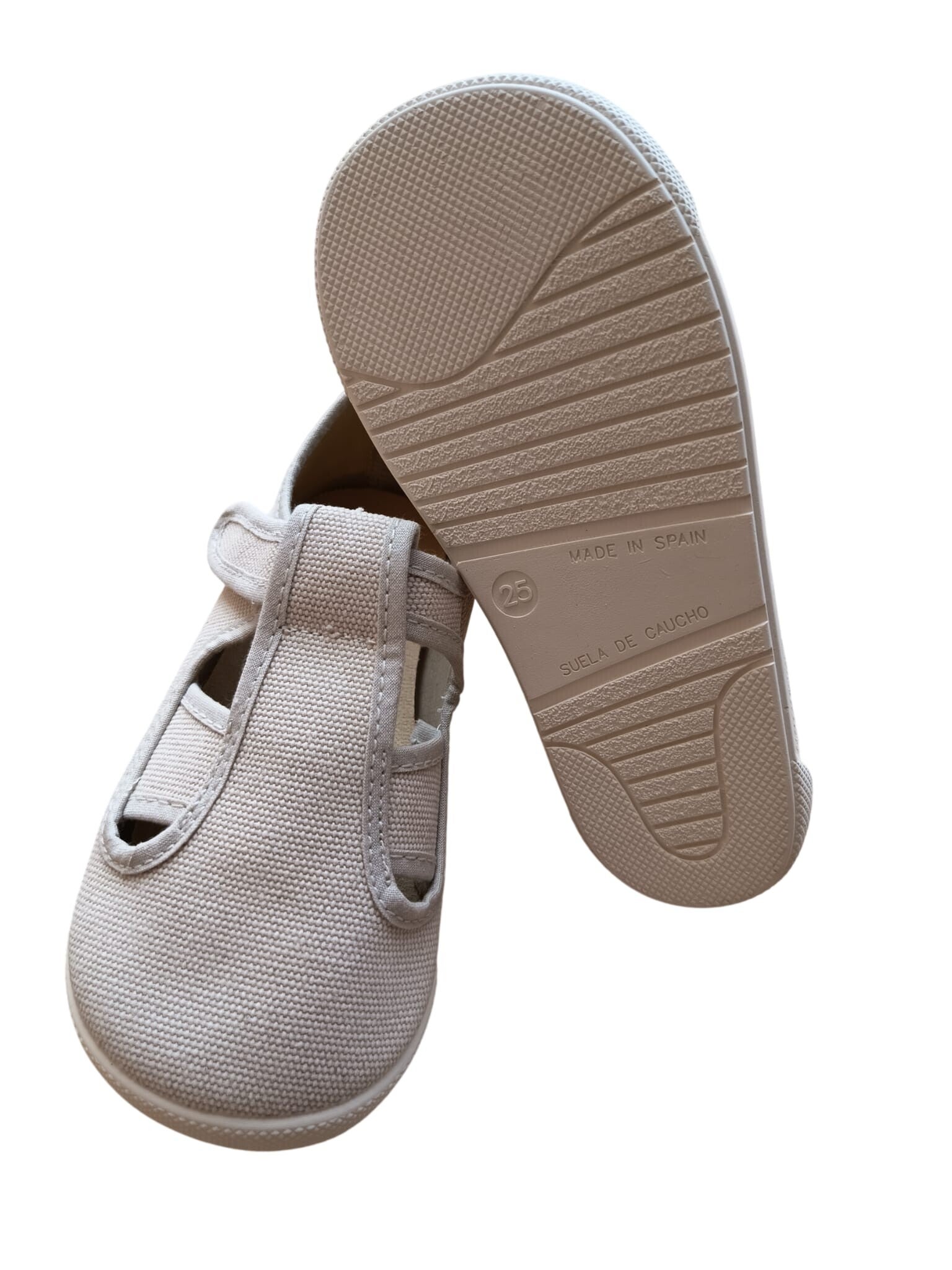 Sandalias respetuosa de lona