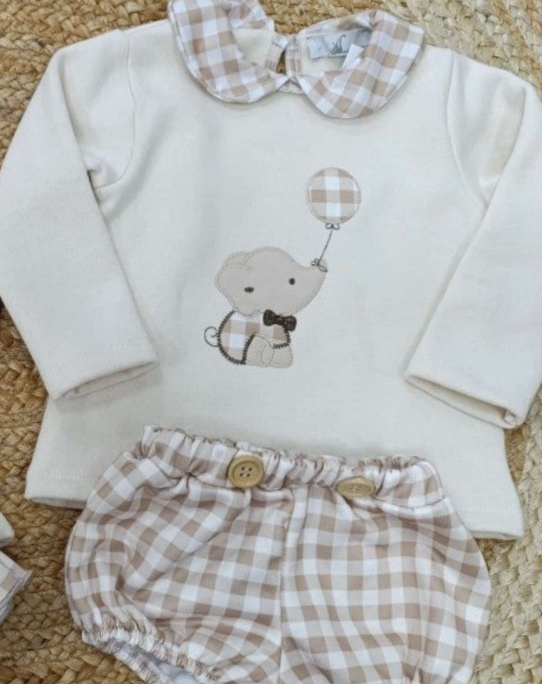Conjunto cubre elefante globo