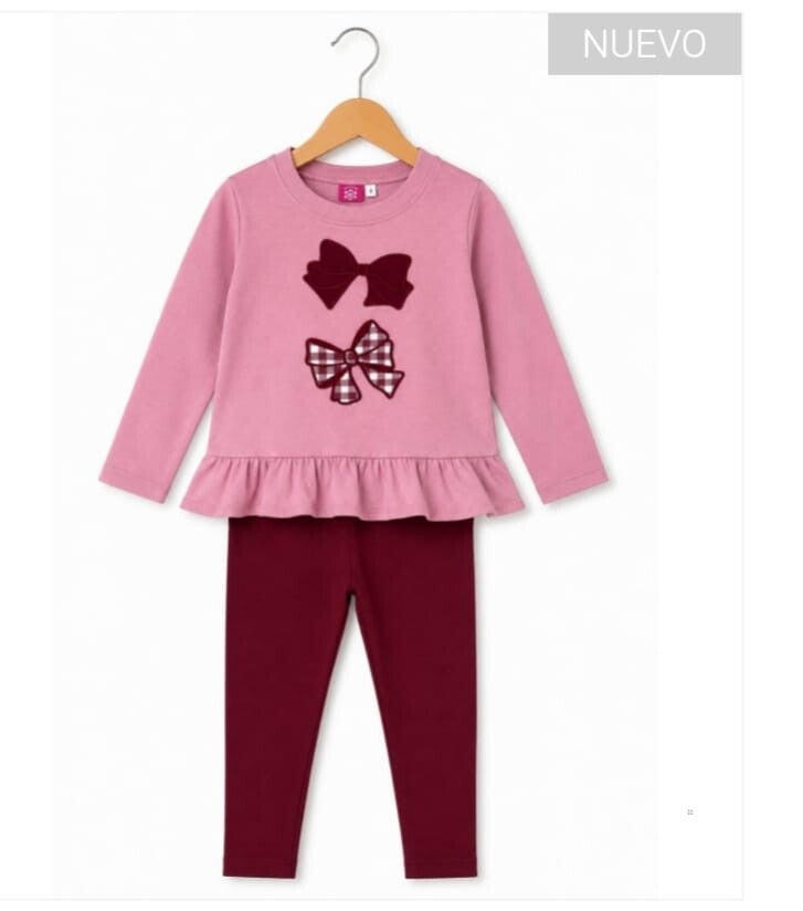 Conjunto de leggins lazo