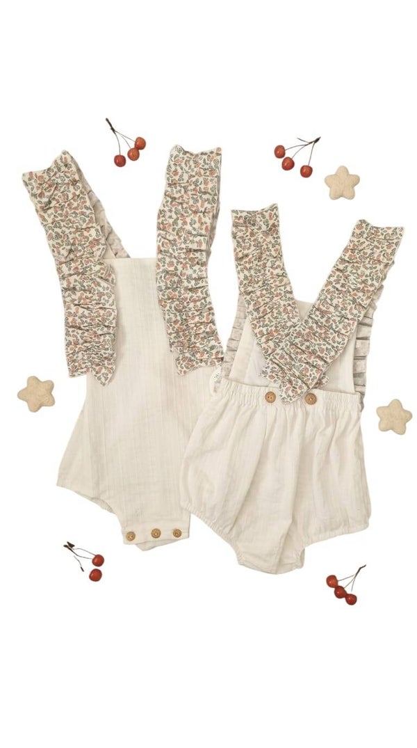 CONJUNTO RANITA FLORAL