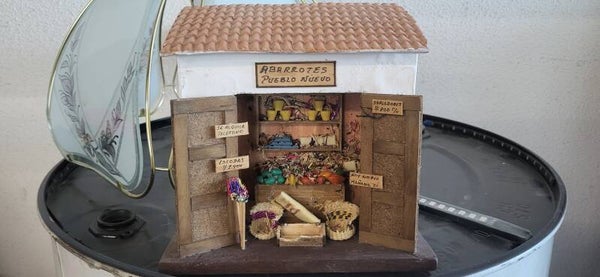 Miniatur „Abarrotes Pueblo Nuevo“ – Lateinamerikanischer Dorfladen