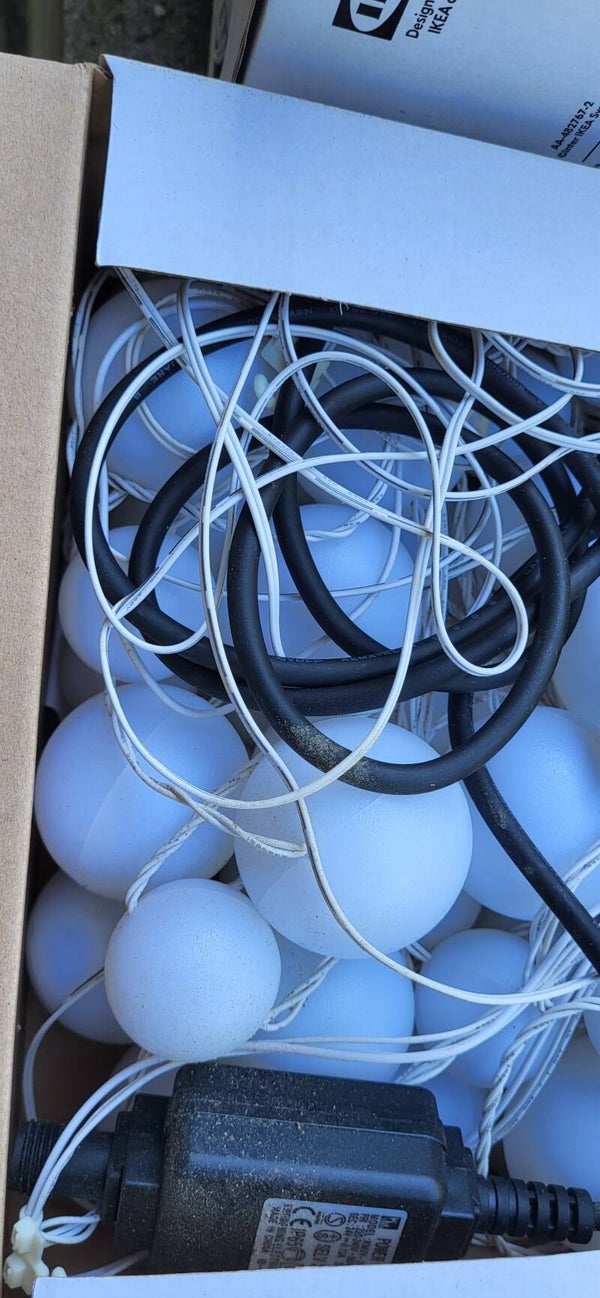 STRÅLA LED-Lichterkette mit 40 Kugeln (1,6 m, IP44)