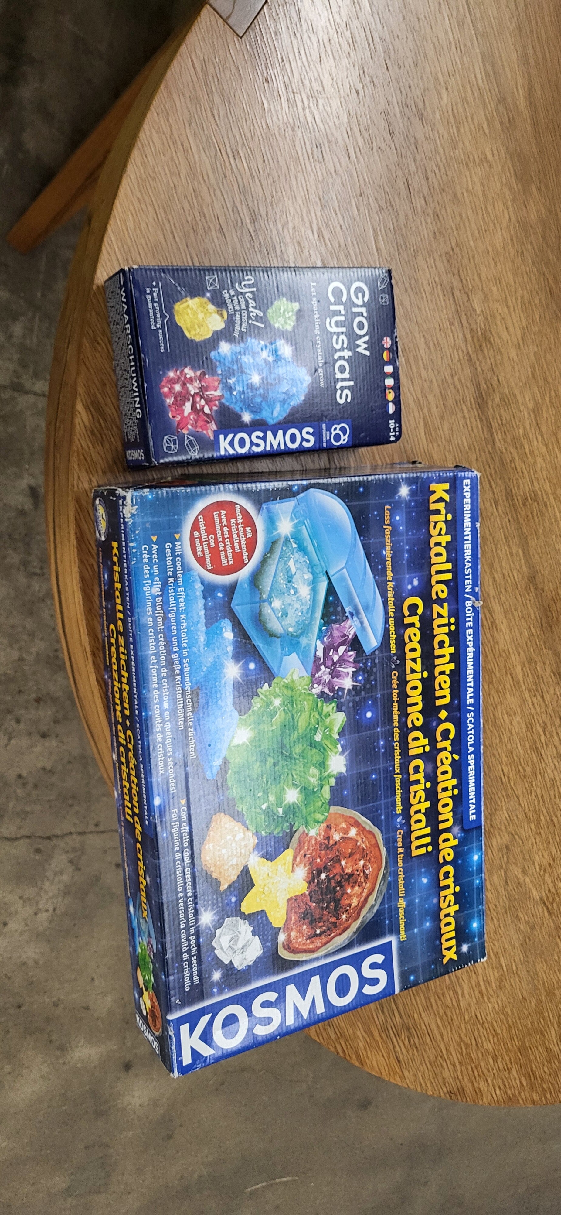 KOSMOS Kristalle züchten – 2 Experimentierkästen